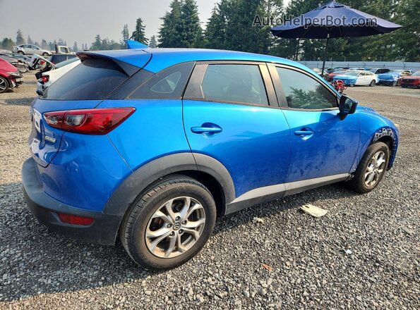 JM1DKFB71G0138004 2016 MAZDA CX-3 Blue უკანა მარჯვენა