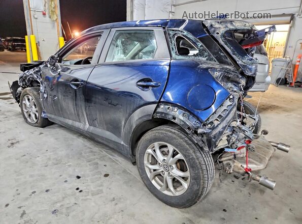JM1DKFB71M1503304 2021 MAZDA CX-3 Blue Задня ліва чверть