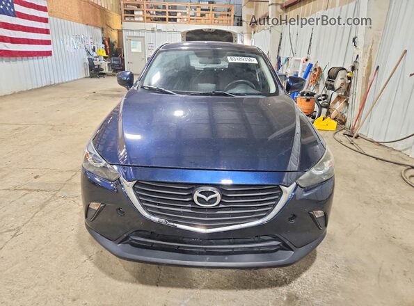 JM1DKFB72H0163477 2017 MAZDA CX-3 Blue Դիմացի տեսք