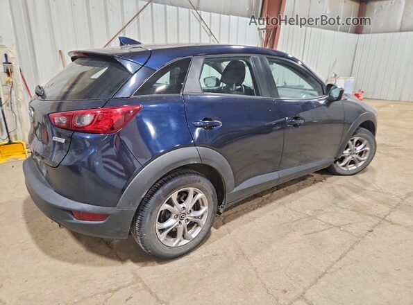 JM1DKFB72H0163477 2017 MAZDA CX-3 Blue Հետևի աջ