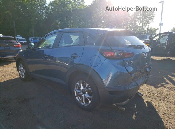 JM1DKFB72M1505966 2021 MAZDA CX-3 Blue Հետևի ձախ