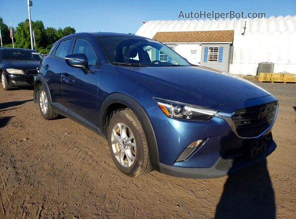 JM1DKFB72M1505966 2021 MAZDA CX-3 Blue Առջևի աջ