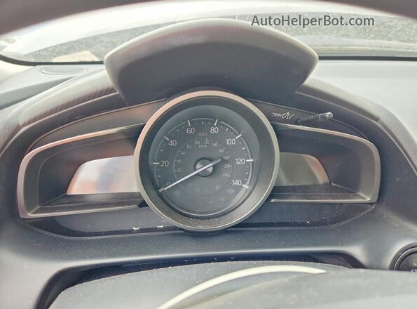 JM1DKFB73K1419160 2019 MAZDA CX-3 Black Instrument cluster view