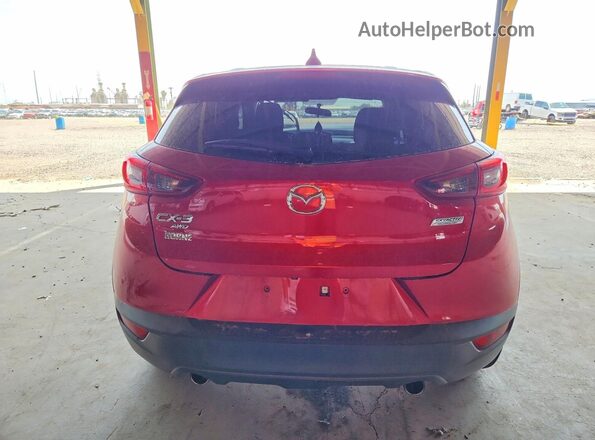 JM1DKFB75G0133971 2016 MAZDA CX-3 Red Rear view