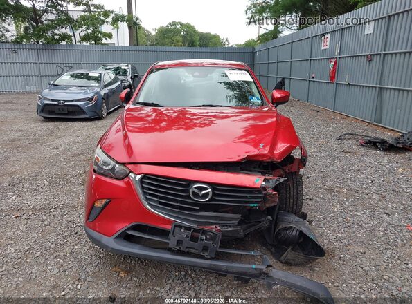 JM1DKFB76J1312098 2018 MAZDA CX-3 Red ხელსაწყოთა პანელის ხედი