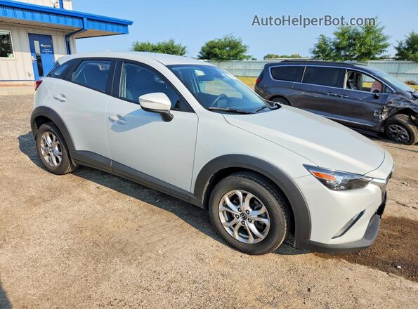 JM1DKFB76K0441143 2019 MAZDA CX-3 White Front right