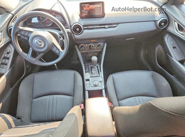 JM1DKFB76K0441143 2019 MAZDA CX-3 White Dashboard view