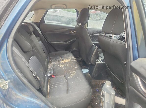 JM1DKFB76K1446353 2019 MAZDA CX-3 Blue Widok tylnych siedzeń