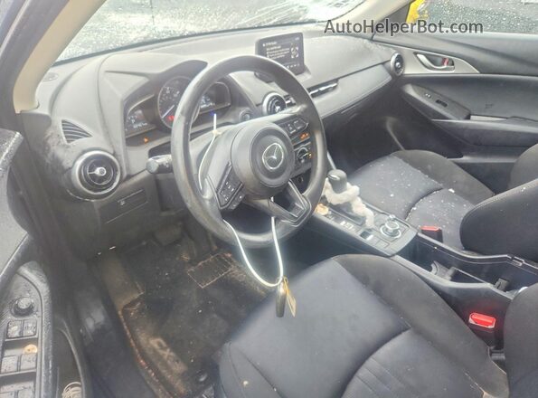 JM1DKFB76K1446353 2019 MAZDA CX-3 Blue Widok deski rozdzielczej
