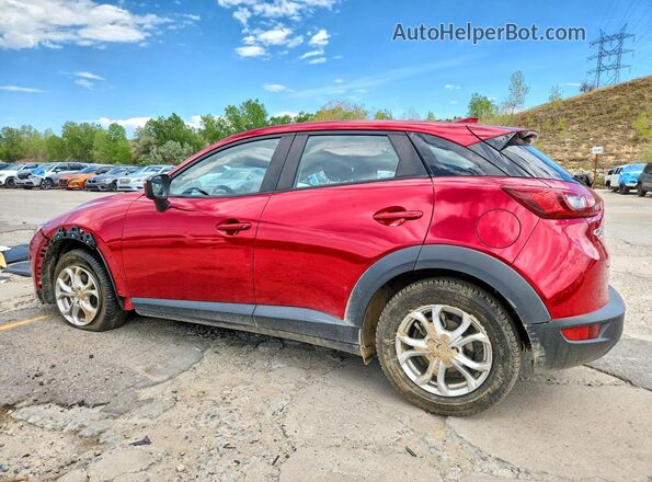 JM1DKFB76K1459085 2019 MAZDA CX-3 Red უკანა მარცხენა