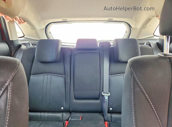 JM1DKFB76K1459085 2019 MAZDA CX-3 Red უკანა სავარძლების ხედი