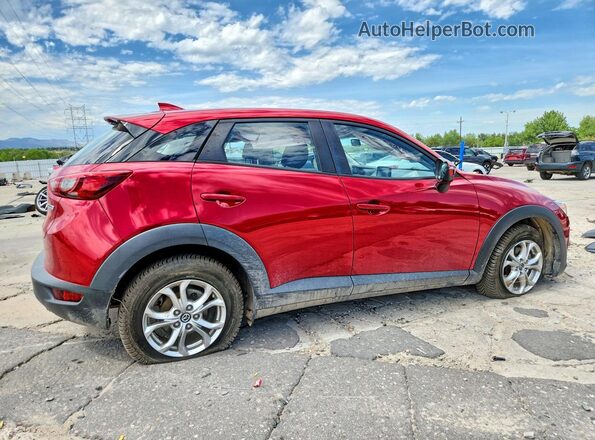 JM1DKFB76K1459085 2019 MAZDA CX-3 Red უკანა მარჯვენა
