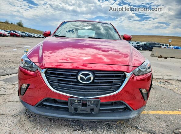 JM1DKFB76K1459085 2019 MAZDA CX-3 Red წინა ხედი