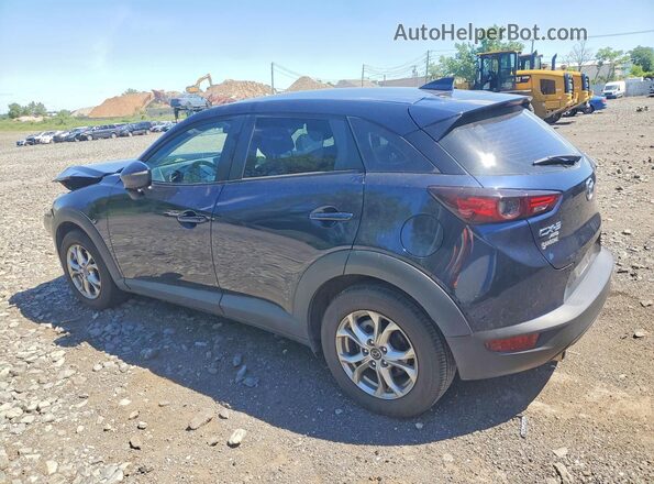 JM1DKFB77L1466371 2020 MAZDA CX-3 Blue Հետևի ձախ