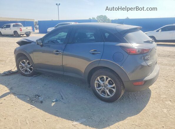 JM1DKFB77L1466709 2020 MAZDA CX-3 Серый Задняя левая четверть