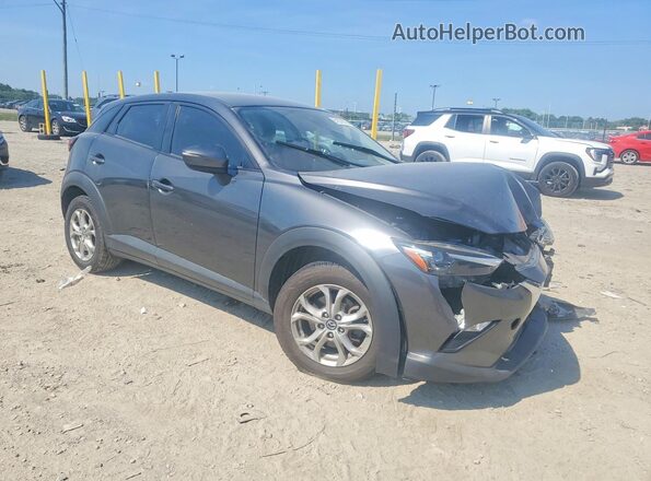JM1DKFB77L1466709 2020 MAZDA CX-3 Серый Передняя правая четверть