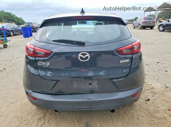 JM1DKFB78G0129512 2016 MAZDA CX-3 Black Widok z tyłu