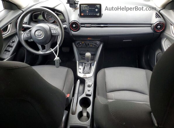 JM1DKFB78G0129512 2016 MAZDA CX-3 Black Widok deski rozdzielczej