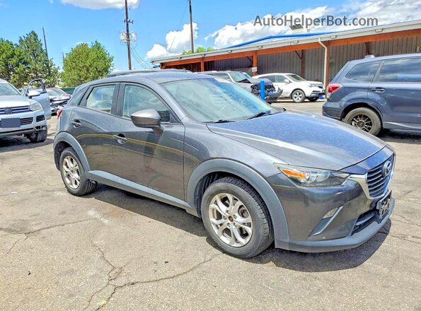 JM1DKFB78G0137982 2016 MAZDA CX-3 Gray წინა მარჯვენა