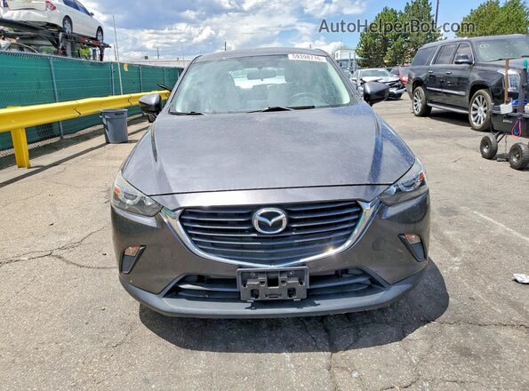 JM1DKFB78G0137982 2016 MAZDA CX-3 Gray წინა ხედი