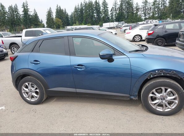 JM1DKFB78M1514056 2021 MAZDA CX-3 Blue Widok wnętrza 360 stopni