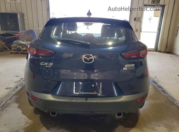 JM1DKFB79L1469756 2020 MAZDA CX-3 Blue Widok z tyłu