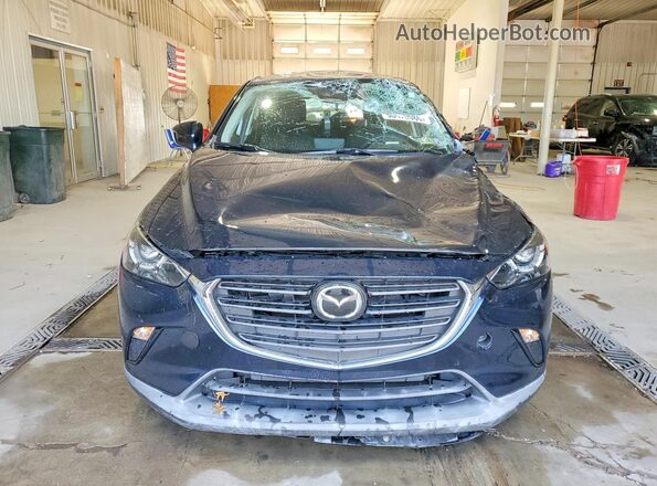 JM1DKFB79L1469756 2020 MAZDA CX-3 Blue Widok z przodu