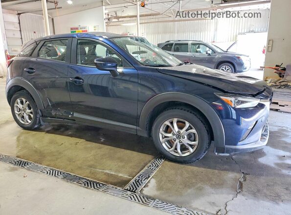 JM1DKFB79L1469756 2020 MAZDA CX-3 Blue Przód prawy