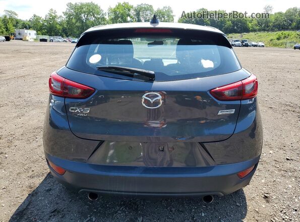 JM1DKFB7XG0130578 2016 MAZDA CX-3 Charcoal უკანა ხედი