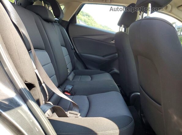 JM1DKFB7XG0130578 2016 MAZDA CX-3 Charcoal უკანა სავარძლების ხედი