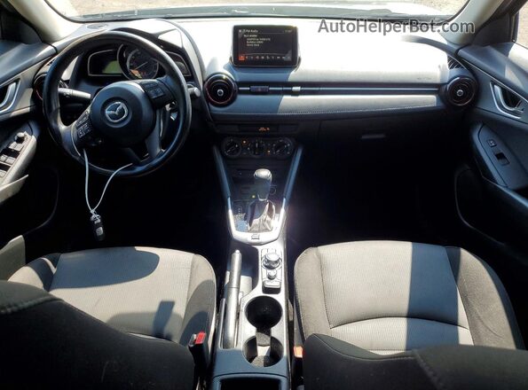 JM1DKFB7XG0130578 2016 MAZDA CX-3 Charcoal წინა პანელის ხედი