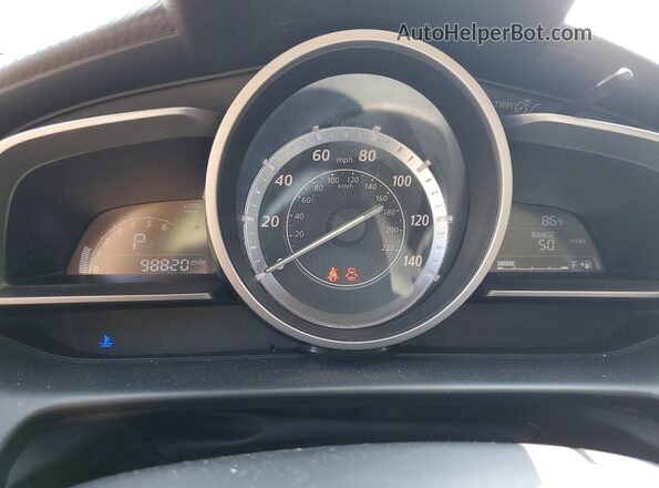 JM1DKFB7XG0130578 2016 MAZDA CX-3 Charcoal ხელსაწყოთა პანელის ხედი