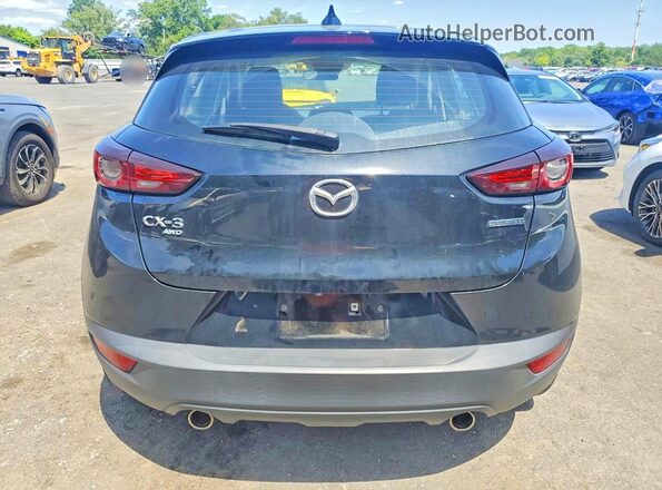 JM1DKFB7XM1507318 2021 MAZDA CX-3 Gray Вид ззаду