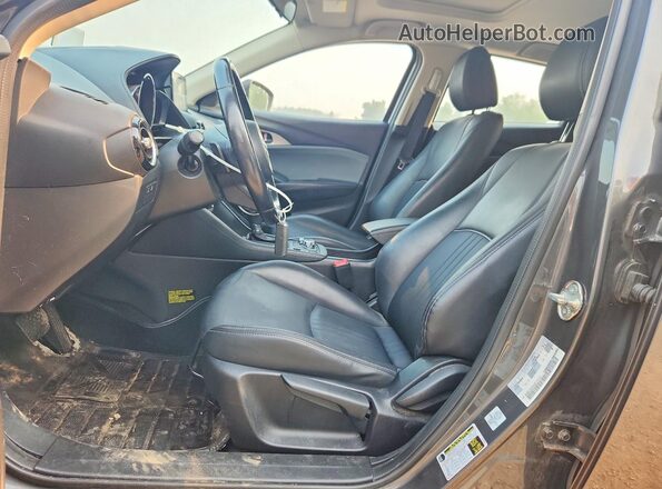 JM1DKFC70K0431903 2019 MAZDA CX-3 Gray Widok wnętrza z przodu