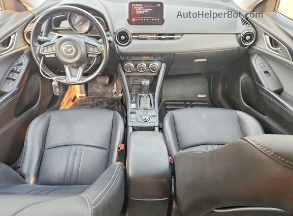 JM1DKFC70K0431903 2019 MAZDA CX-3 Gray Widok deski rozdzielczej