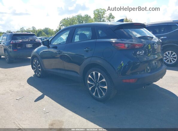 JM1DKFC71K0441890 2019 MAZDA CX-3 Black Trasero izquierdo