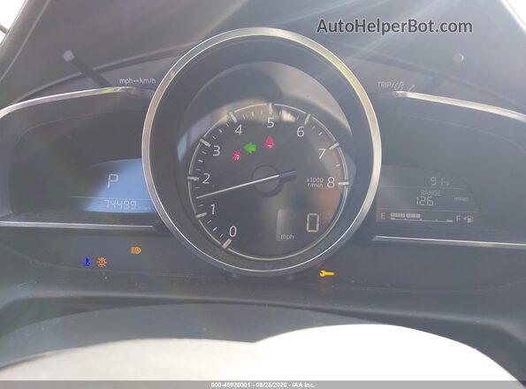 JM1DKFC71K0441890 2019 MAZDA CX-3 Black Vista de los asientos traseros