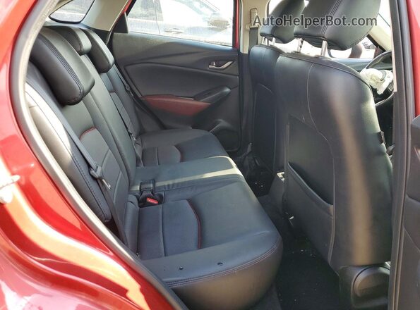 JM1DKFC72J0305346 2018 MAZDA CX-3 Red უკანა სავარძლების ხედი