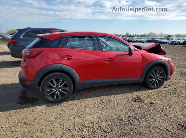 JM1DKFC72J0305346 2018 MAZDA CX-3 Red უკანა მარჯვენა