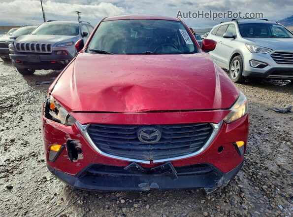 JM1DKFC73H0148596 2017 MAZDA CX-3 Red Vista frontal