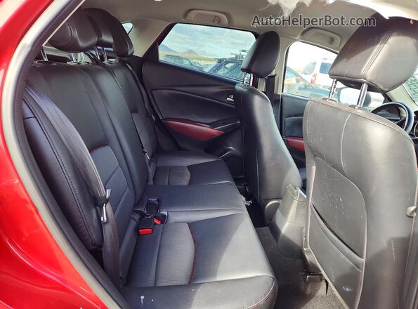 JM1DKFC73H0148596 2017 MAZDA CX-3 Red Vista interior trasera