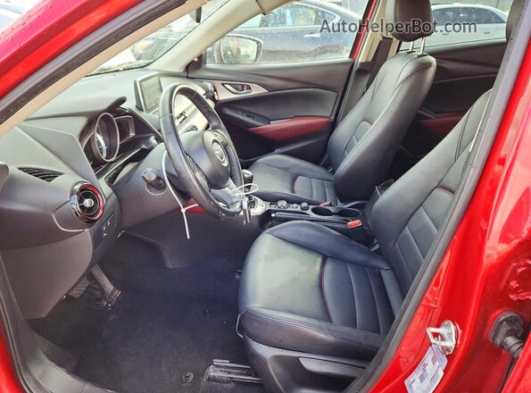 JM1DKFC73H0148596 2017 MAZDA CX-3 Red Vista interior delantera