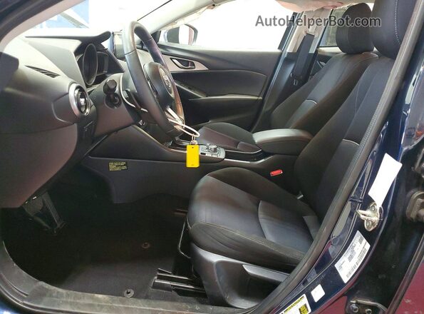 JM1DKFC73K0449909 2019 MAZDA CX-3 Blue წინა სალონის ხედი