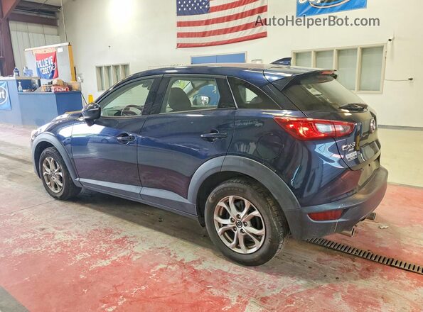 JM1DKFC73K0449909 2019 MAZDA CX-3 Blue უკანა მარცხენა
