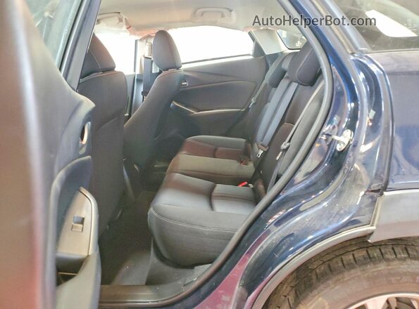 JM1DKFC73K0449909 2019 MAZDA CX-3 Blue უკანა სავარძლების ხედი