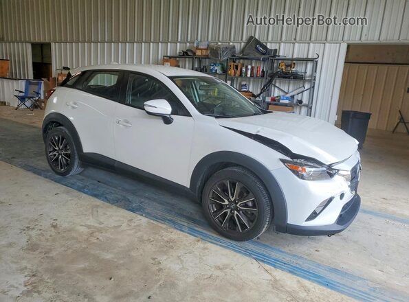 JM1DKFC75H0166601 2017 MAZDA CX-3 White Delantero derecho