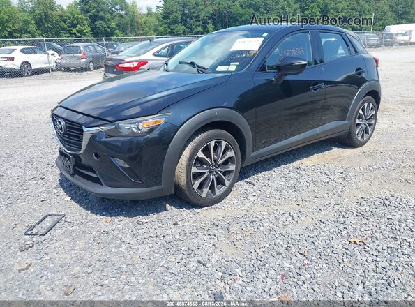 JM1DKFC75K0445117 2019 MAZDA CX-3 Black Vista tres cuartos delantera izquierda