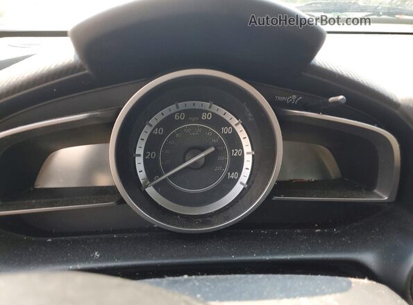 JM1DKFC76G0128583 2016 MAZDA CX-3 White Vista del cuadro de instrumentos