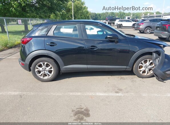 JM1DKFC76G0136764 2016 MAZDA CX-3 Black Вид задньої частини салону
