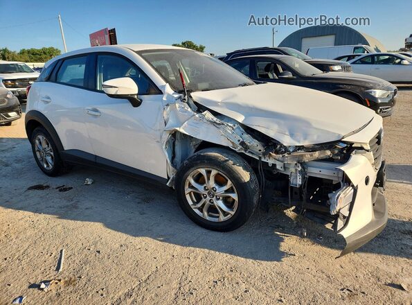 JM1DKFC78G0135521 2016 MAZDA CX-3 Белый Передняя правая четверть
